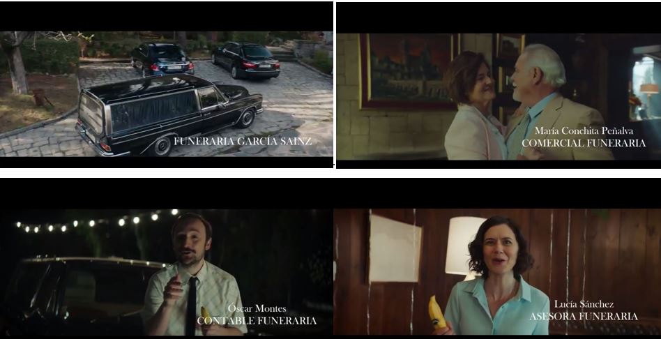 La original campaña para vender el “Plátano de Canarias” desde una funeraria
